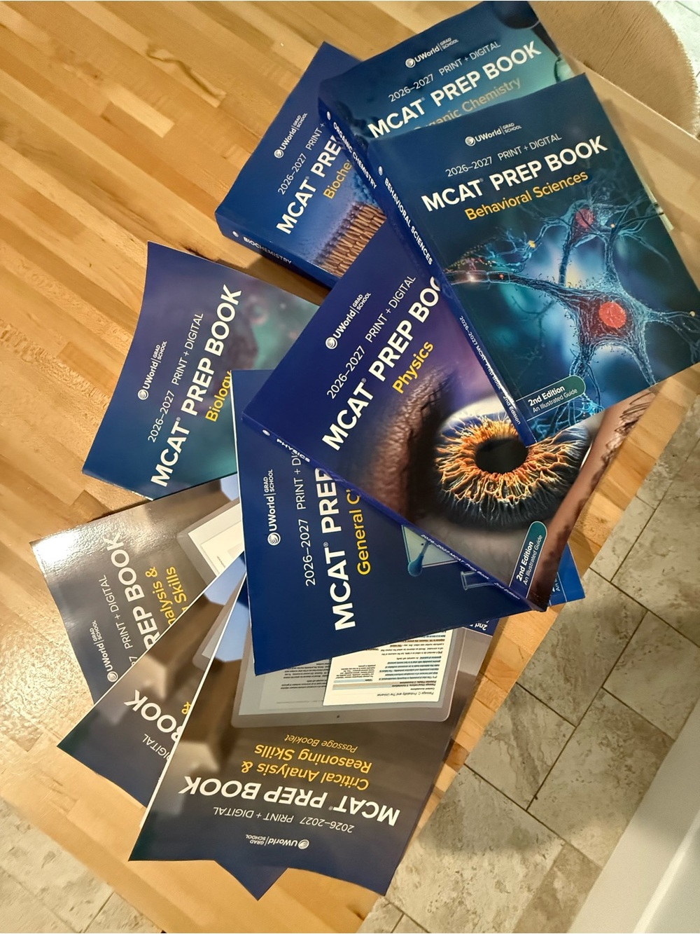 MCAT PREP - latest uworld edition!